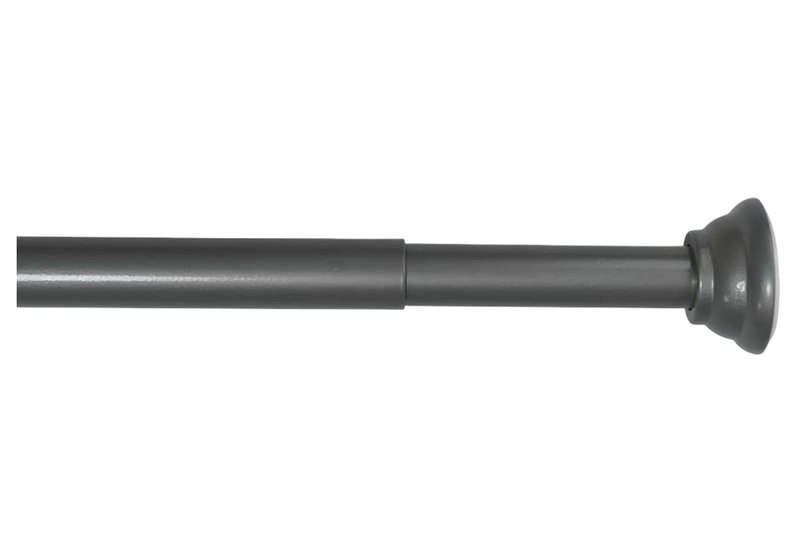 Κουρτινόβεργα Πίεσης Central Home 120/210cm Ασημί