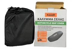 Κάλυμμα Σέλας Μηχανής Αδιάβροχο Kaver Large 145x104cm Μαύρο