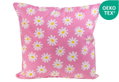 Διακοσμητικό Μαξιλάρι Zakartex Kids Μαργαρίτες 45x45cm Ροζ