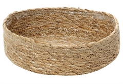 Καλάθι Στρογγυλό Espiel Seagrass Φ20xΥ6cm