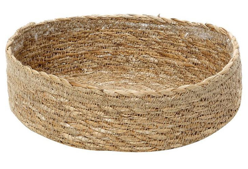 Καλάθι Στρογγυλό Espiel Seagrass Φ22xΥ8cm