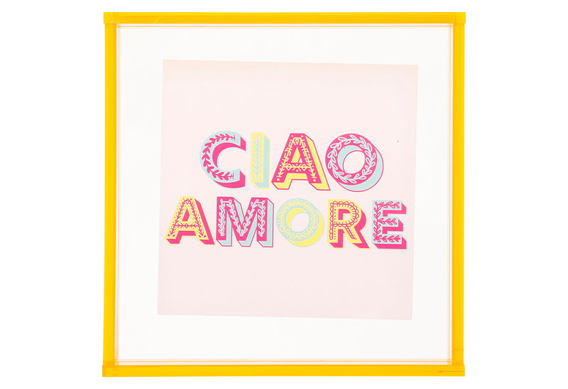 Κάδρο Ostaria Ciao Amore 14x14cm