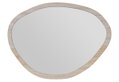Καθρέπτης Τοίχου Ostaria Clear Wood Φ60cm