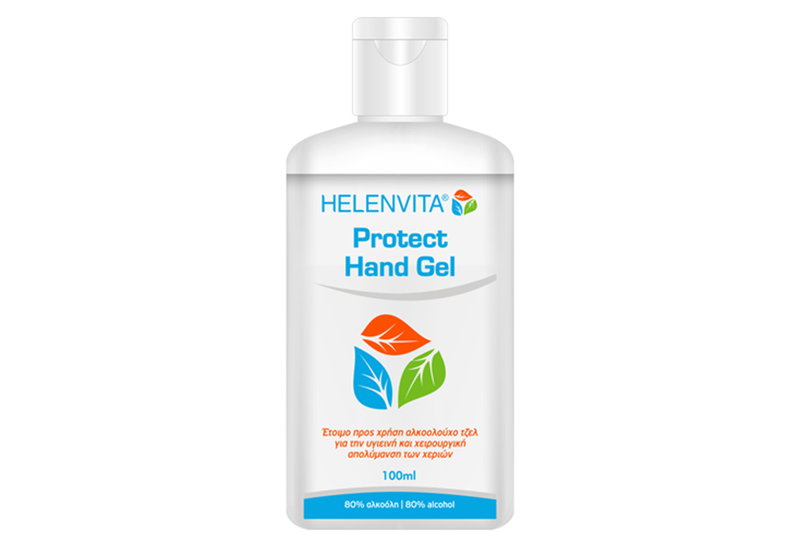 Αντισηπτικό Χεριών Helenvita Protect Hand Gel 100ml