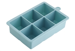 Cyclops Παγοθήκη Σιλικόνης 6 Θέσεων Μ16.5xΠ10.5xΥ4.5cm Τιρκουάζ