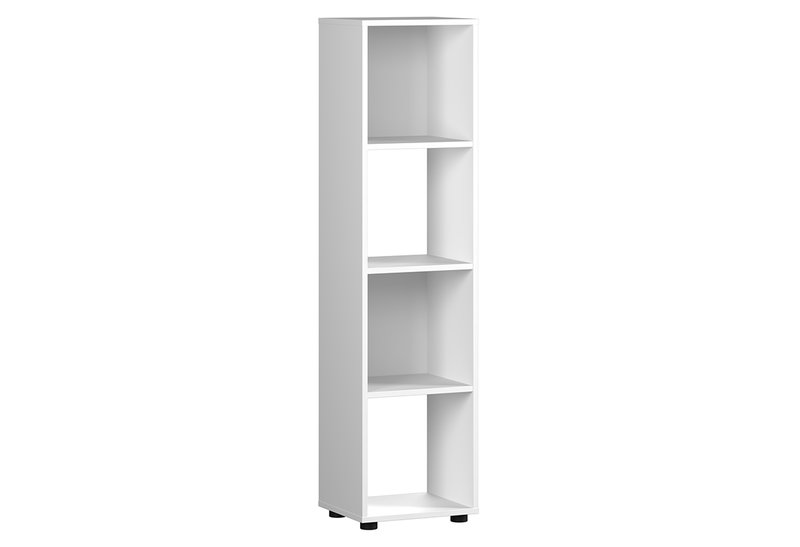 Βιβλιοθήκη Adore Cubik Μ35.7xΠ30xΥ138cm Λευκή
