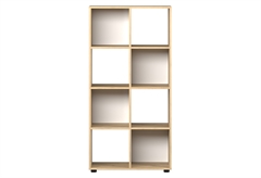 Βιβλιοθήκη Adore Cubik Μ70xΠ30xΥ140.5cm Natural