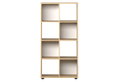 Βιβλιοθήκη Adore Cubik Μ70xΠ30xΥ140.5cm Natural