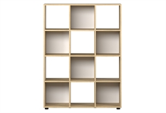 Βιβλιοθήκη Adore Cubik Μ103.9xΠ30xΥ138cm Natural