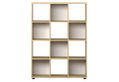 Βιβλιοθήκη Adore Cubik Μ103.9xΠ30xΥ138cm Natural