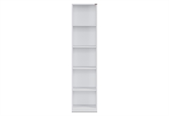 Βιβλιοθήκη Adore Libby Μ43xΠ26xΥ182cm Λευκή