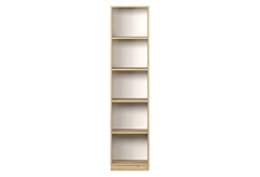Βιβλιοθήκη Adore Libby Μ43xΠ26xΥ182cm Natural