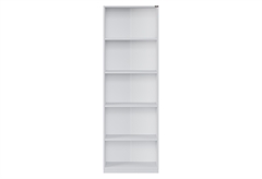 Βιβλιοθήκη Adore Libby Μ64xΠ26xΥ182cm Λευκή
