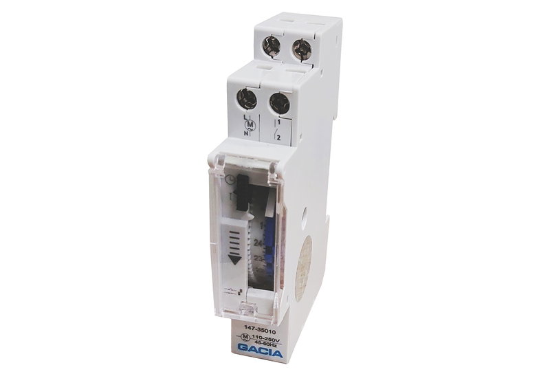 Χρονοδιακόπτης Ράγας Gacia Στενός 16A 110–250V 100h Εφεδρεία