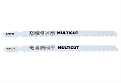 Πριονόλαμες Μετάλλου KWB Μεταβλητό Δόντι Multicut BIM T Fine 2 τμχ