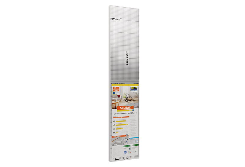 Υπόστρωμα Πατωμάτων XPS Selit Selitac Basic+ 1200x125cm 2.2mm