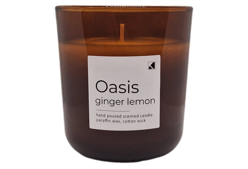 Αρωματικό Κερί σε Ποτήρι Oasis Ginger Lemon