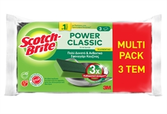 Σετ Σφουγγάρι Scotch-Brite Αντιβακτηριδιακό 3τμχ