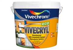 Χρώμα Ακρυλικό Vivechrom Vivecryl Eco Λευκό 10lt