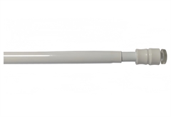 Κουρτινόβεργα Πίεσης Central Home 40/60cm Λευκό