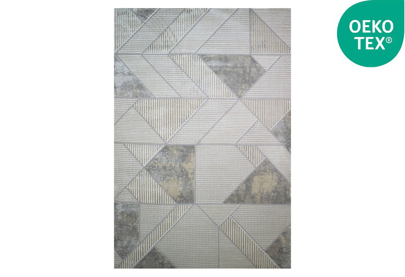 Χαλί Bioafrol Venice 200x80cm (VEN700 CREAM/GREY)