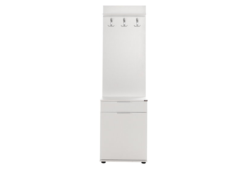 Έπιπλο Εισόδου Adore Μ52xΠ36xΥ187cm Λευκό