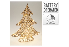 Διακοσμητικό Φωτιζόμενο Δέντρο 33x9cm