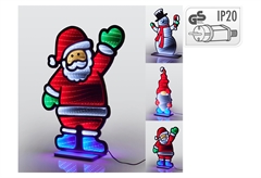 Διακοσμητική Χριστουγεννιάτικη Φιγούρα LED σε 3 Σχέδια