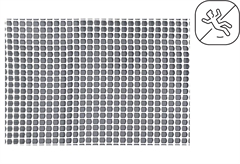 Αντιολισθητικό Υπόστρωμα Χαλιού Dizas 80x50cm