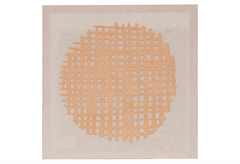 Κάδρο Eurolamp Ανάγλυφο Circle 35.5x35.5cm Μπεζ