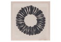 Κάδρο Eurolamp Ανάγλυφο Circle 35.5x35.5cm Μαύρο