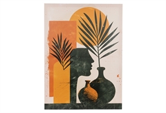 Καμβάς Eurolamp Leaves Vase 50x70cm