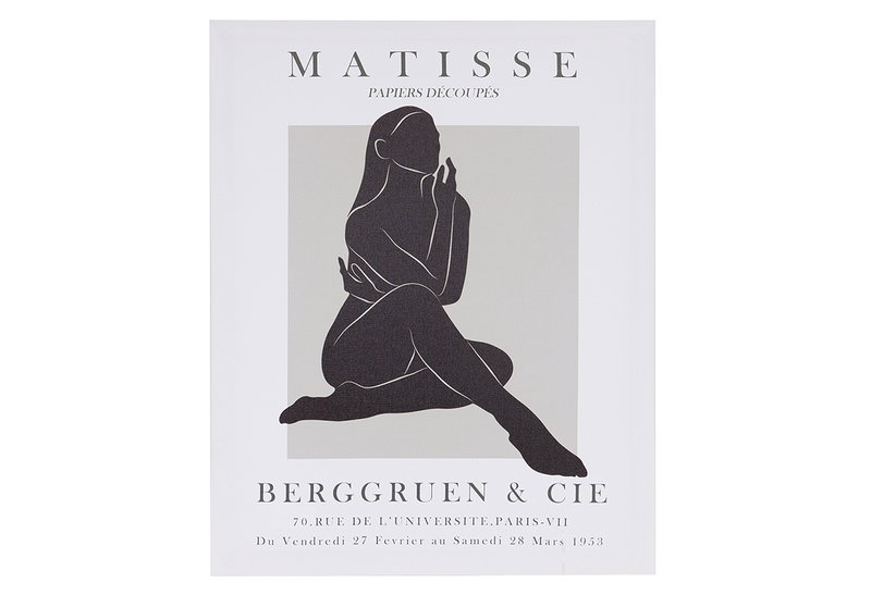 Καμβάς Eurolamp Γυναικεία Φιγούρα Matisse Paris 40x50cm