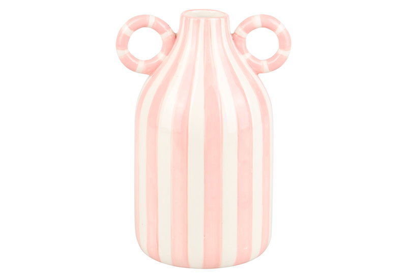Βάζο Ostaria Pink Stripes
