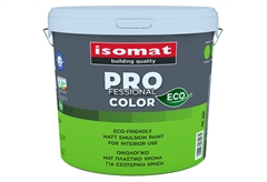 Χρώμα Πλαστικό Isomat Pro Color Eco Λευκό 9lt