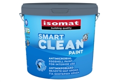 Χρώμα Πλαστικό Isomat Smart Clean Λευκό 10lt