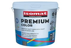 Χρώμα Πλαστικό Isomat Premium Color Λευκό 10lt