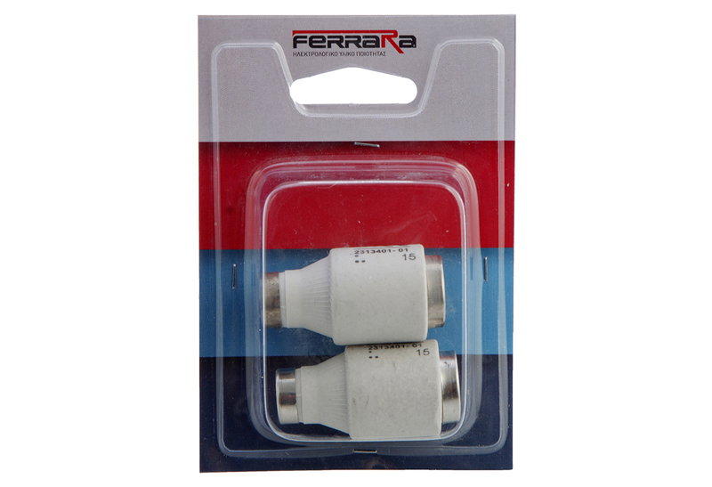 Φυσίγγια Νορμάλ Eurolamp 25A 2τμχ Blister