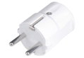 Φις Σούκο Αρσενικό Eurolamp Λευκό 16A 250V