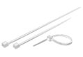 Δεματικά Eurolamp Λευκά 350x4.8mm