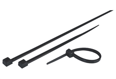 Δεματικά Eurolamp Μαύρα 200x2.5mm