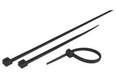 Δεματικά Eurolamp Μαύρα 450x7.6mm