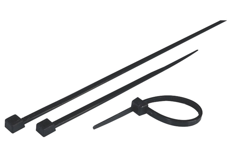 Δεματικά Eurolamp Μαύρα 350x7.6mm