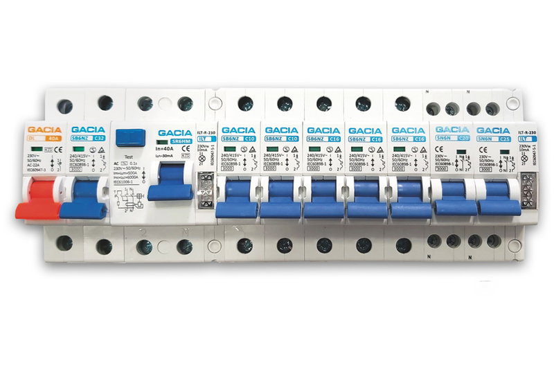 Gacia Set 40A Μονοφασικού Πίνακα Πλήρες