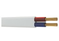 Καλώδιο Ρεύματος Λευκό Wairel HO3VVH2-F 2x0.75mm² με το Μέτρο