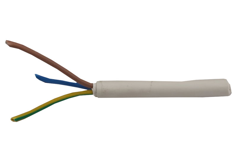 Καλώδιο Ρεύματος Λευκό Wairel NYΜ A05VV-U 3x1.5mm² με το Μέτρο
