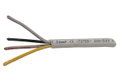 Καλώδιο Ρεύματος Εύκαμπτο Λευκό Wairel H05VV-F 4x1.5mm² με το Μέτρο