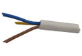 Καλώδιο Ρεύματος Λευκό Wairel NYΜ A05VV-U 3x4mm² με το Μέτρο