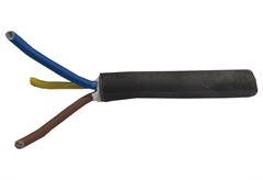 Καλώδιο Ρεύματος Μαύρο Wairel NYY J1VV-U 3x2.5mm² με το Μέτρο