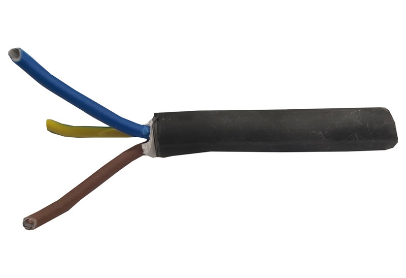 Καλώδιο Ρεύματος Μαύρο Wairel NYY J1VV-U 3x2.5mm² με το Μέτρο
